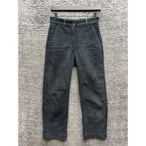 Everlane Cotton-Blend‎ Corduroy Straight Pants Graphite Womens Size 00